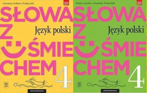 ZESTAW Słowa z uśmiechem 4 Podr Literatura + Nauka