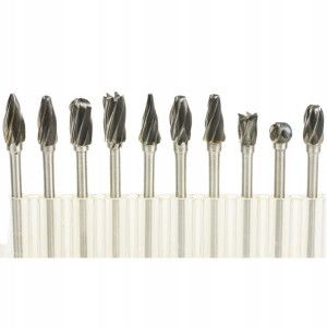 Frezy Wiertła Węglikowe 3x6 mm Aluminum