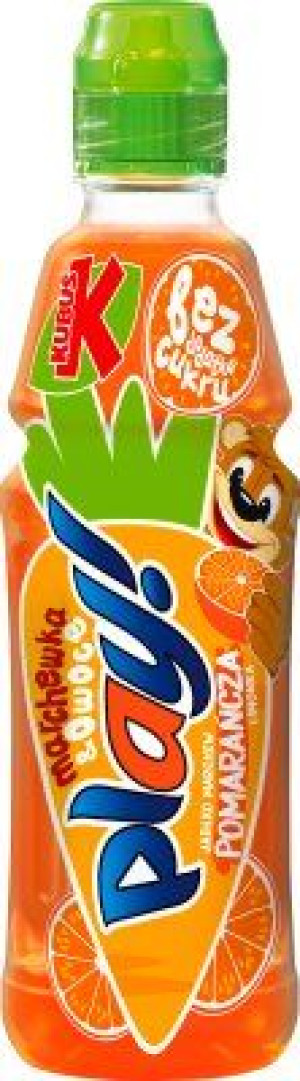 Pakiet 7szt Kubuś Play napój owocowy 400ml
