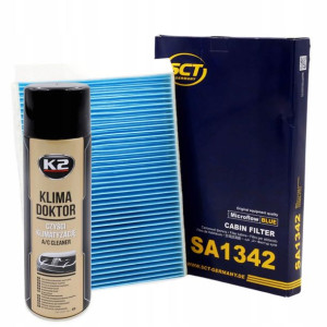 Filtr Kabinowy SCT SA1342 + Klima Doktor K2 500ml