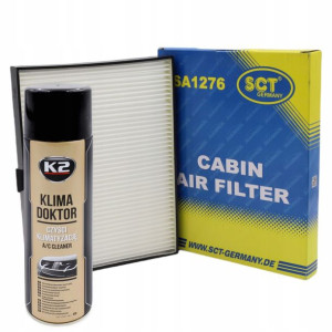 Filtr Kabinowy SCT SA1276 + Klima Doktor K2 500ml