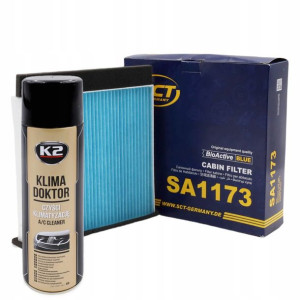 Filtr Kabinowy SCT SA1173 + Klima Doktor K2 500ml