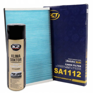 Filtr Kabinowy SCT SA1112 + Klima Doktor K2 500ml