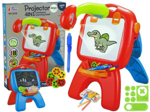 Tablica Kredowa Dla Dzieci Projektor Zestaw 70el.