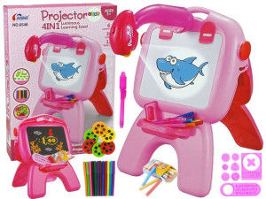 Tablica Kredowa Dla Dzieci Projektor Zestaw 70el.