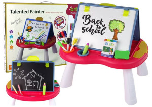 Stolik Edukacyjny 2w1 Tablica Do Rysowania Pisaki