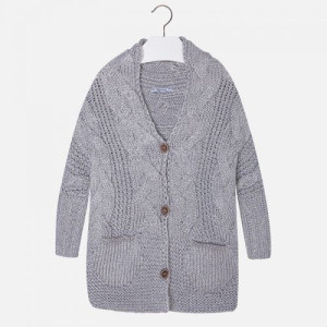 Sweterek dziewczęcy Mayoral Chic Cromo Vig 104cm