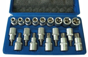 Bity I Nasadki - Torx Cv T20-70 E10-24 1/2 Zestaw