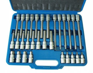 Bity Końcówki Imbus 1/2 Crv 5-19mm Długie 30szt.