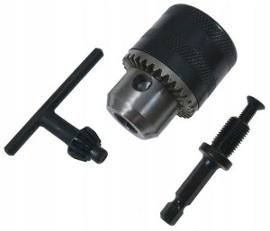 Głowica do wiertarki adapter HEX kluczyk 3/8
