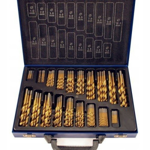 Wiertła Do Metalu 1-10mm Hss Titan 170 Sztuk