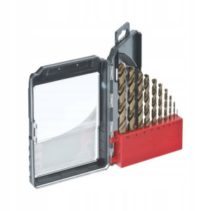 Wiertła do metalu HSS COBALT 10 szt. DEXTER PRO