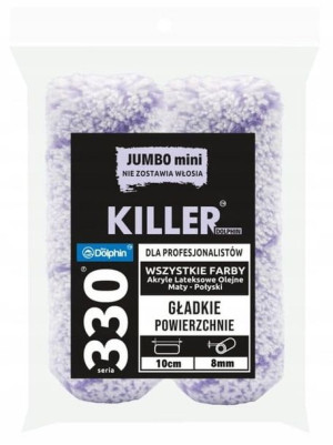 Wałek Malarski Jumbo Mini Killer K10w8 Blue Dolphin Seria 330 2szt/opak