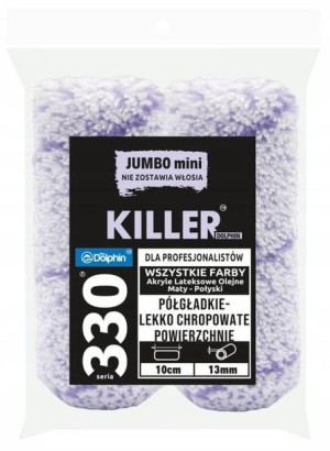 Wałek Malarski Jumbo Mini Killer K10w13 Blue Dolphin Seria 330 2szt/opak