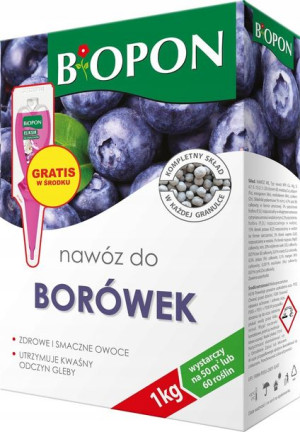 BIOPON nawóz do BORÓWEK granulat 1 kg
