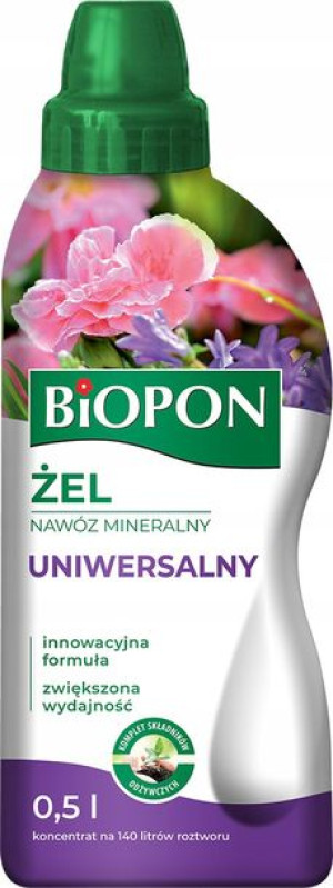 BIOPON nawóz żel mineralny UNIWERSALNY 0,5 l