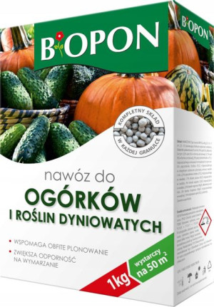 BIOPON nawóz do OGÓRKÓW i DYNIOWATYCH 1 kg