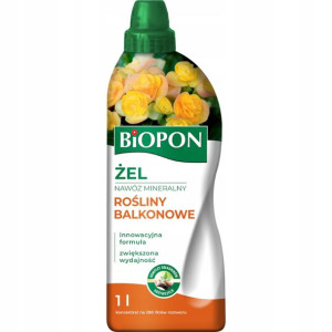 BIOPON nawóz żel mineralny ROŚLINY BALKONOWE 0,5 l
