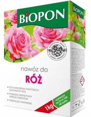 BIOPON nawóz do RÓŻ granulat 1 kg