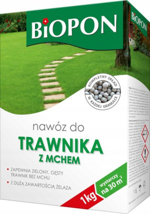BIOPON nawóz do TRAWNIKA Z MCHEM 1 kg granulat