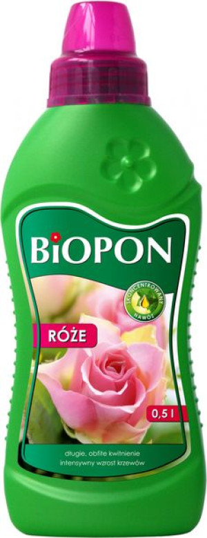 BIOPON nawóz w płynie do RÓŻ 0,5 l