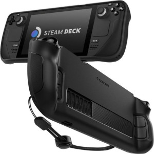 Spigen Rugged Armor Steam Deck Matte Black