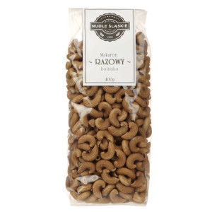 Makaron Razowy kolanka 400g Nudle Śląskie