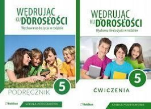 ZESTAW Wędrując ku dorosłości 5 Podr+ćwicz jkl