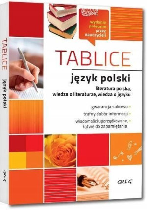 Tablice Język polski (Literatura polska...) GREG