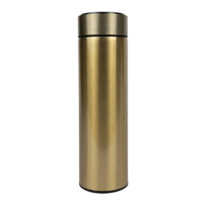 Smart kubek termiczny termos bidon LED 500ml XTECH (złoty)