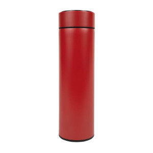 Smart kubek termiczny termos bidon LED 500ml XTECH (czerwony)