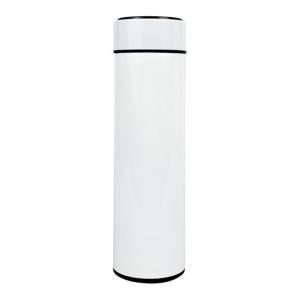 Smart kubek termiczny termos bidon LED 500ml XTECH (biały)