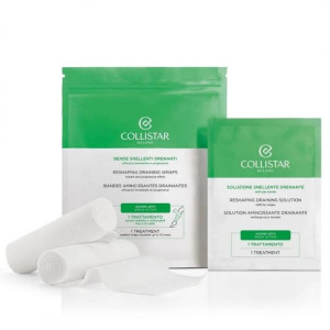 Collistar Slimming  drenujące bandaże wyszczuplające 2x100ml