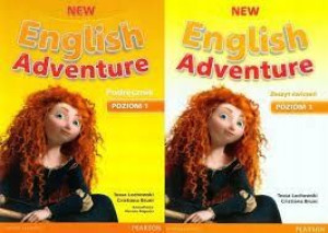 ZESTAW New English Adventure 1 Podręcznik +Ćwiczen