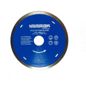 Rapid 125 Mm Tarcza Diamentowa Gładka Glazura