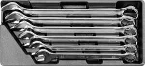Yato Wkładka Klucze Płasko-oczkowe 6 Elem. 22-32mm