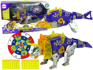 Figurka Dinobots 2w1 Pistolet Na Strzałki Tarcza