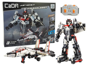 Robot Samolot Zdalnie Sterowany Klocki Cada 917el.