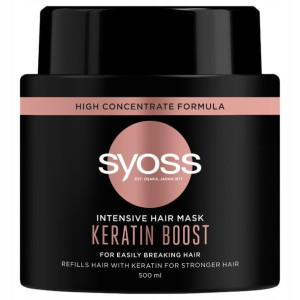 Syoss Keratin Intensywna Maska do Włosów Łamliwych