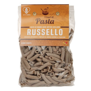 Włoski Razowy Makaron Pene pełne ziarnao Russello 500g