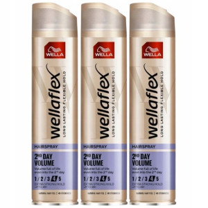 Wellaflex 2 Day Volume Extra Lakier Włosów 250ml
