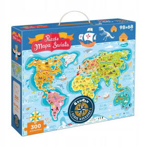 Czuczu Puzzle 300El Mapa Swiata 1934