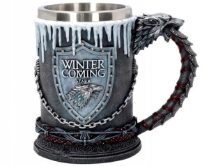 Kubek Gra O Tron 3D Kufel 400 Ml (Winter Is Coming) Wzór 1