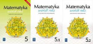 ZESTAW Matematyka wokół nas 5 WSIP Podr+ćwicz 1-2