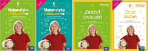 ZESTAW Matematyka z kluczem 6 NE Podr+ćw1+2+Zbiór