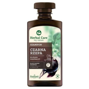 Herbal Care Czarna Rzepa szampon do włosów wypadających 330ml