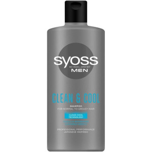 Men Clean & Cool Shampoo szampon do włosów normalnych i przetłuszczających