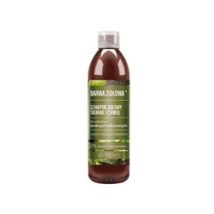 Szampon ziołowy do włosów łamliwych i zniszczonych Tatarak i Chmiel 250ml