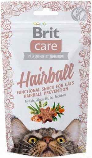 Przysmaki dla kota Brit Care Snack HairBALL 50g