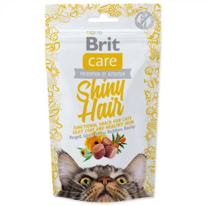 Przysmaki dla kota Brit Care Snack SHINY Hair 50g
